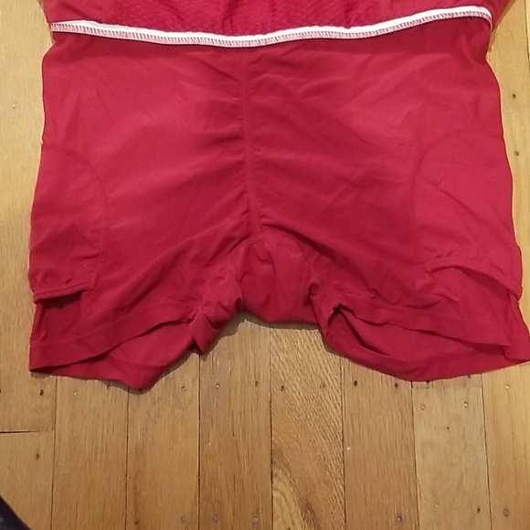Nike Sphere Dry Fit Red Tennis Skirt - Picture 3 of 3